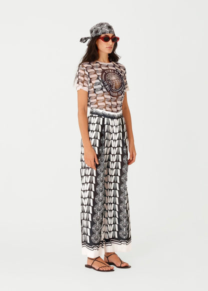 T-SHIRT MESH NEGRA