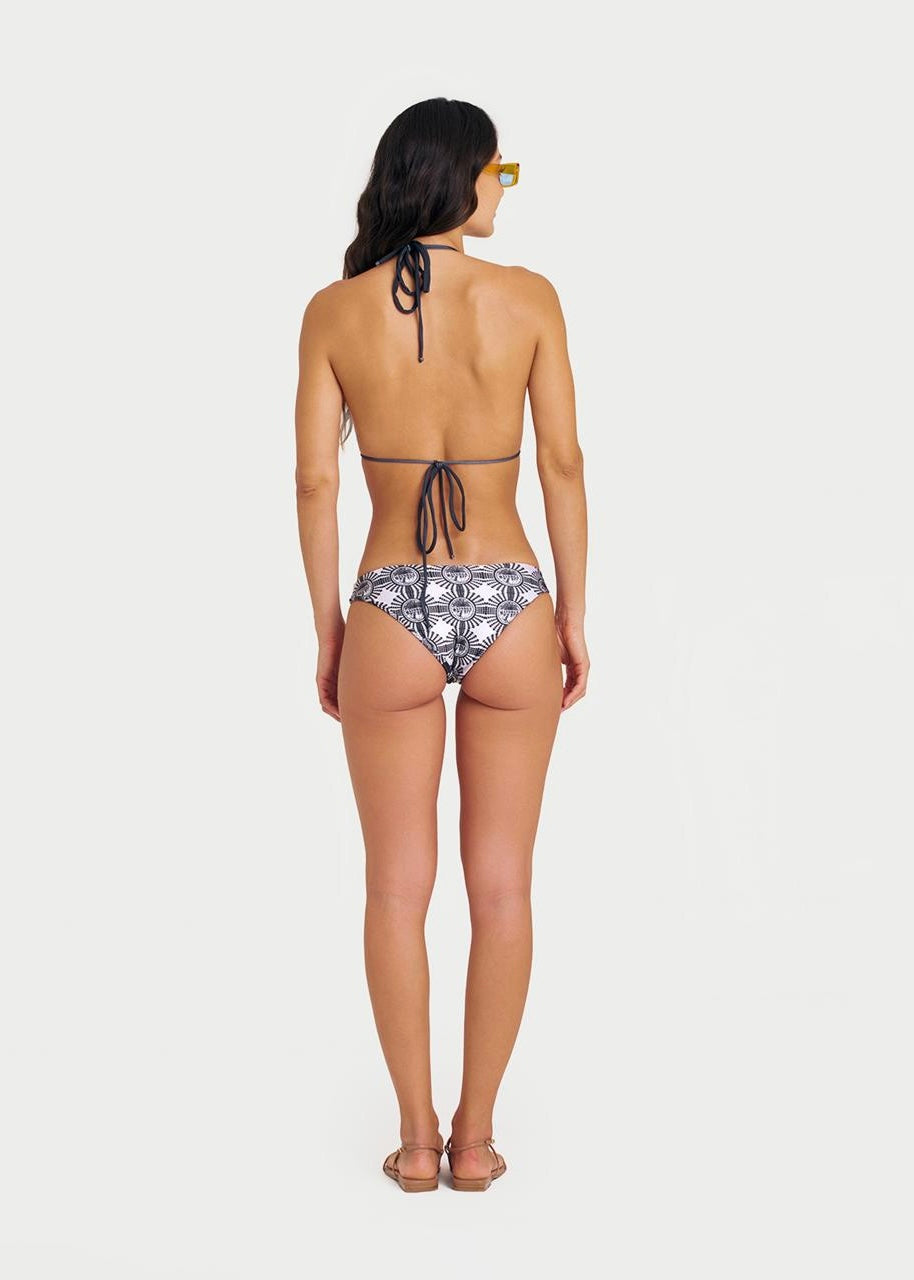 BIKINI BLANCO CON NEGRO