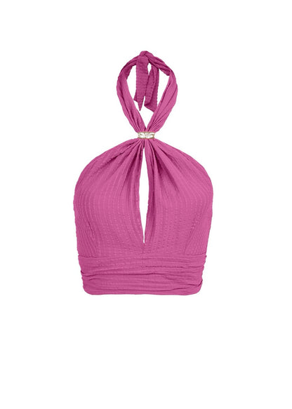SET FALDA Y TOP ROSA