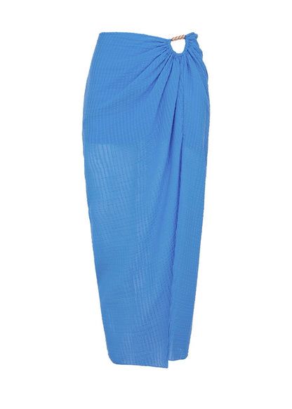 SET FALDA Y TOP AZUL