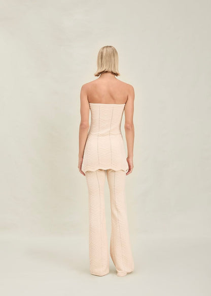 SET TIFFANI OFF WHITE TEJIDO
