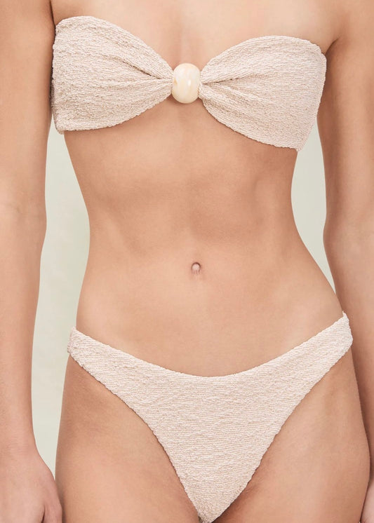 BIKINI BEIGE CON DETALLE
