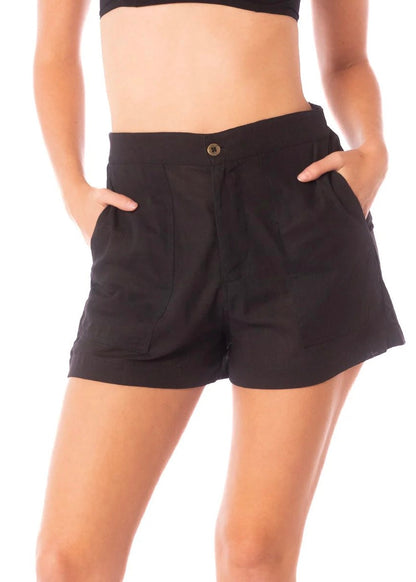SHORT LINO NEGRO