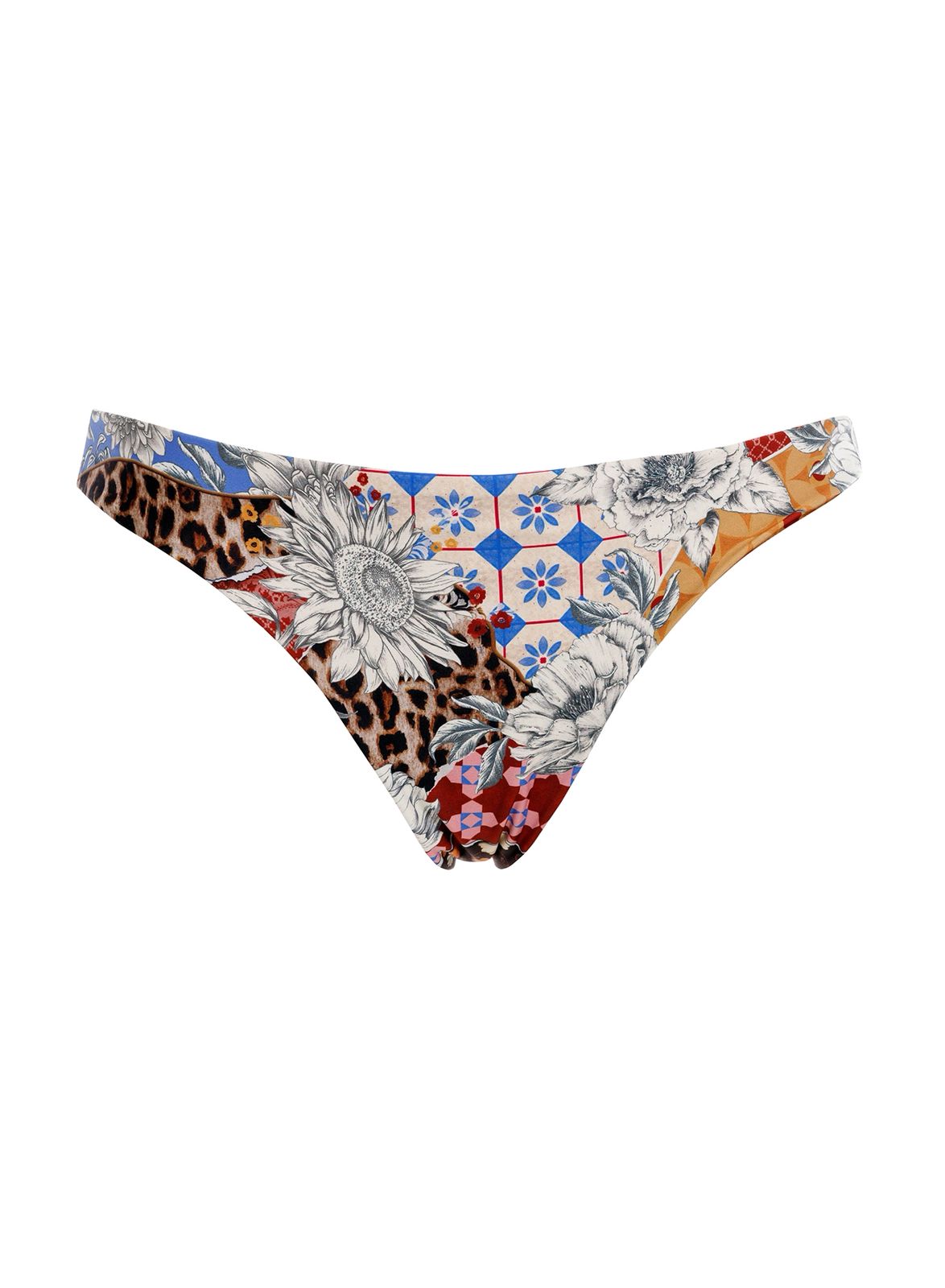 BIKINI CAFÉ ESTAMPADO REVERSIBLE A ANIMAL PRINT
