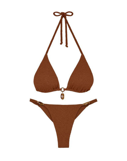 BIKINI CAFÉ CON TEXTURA Y APLICACIONES DE PIEDRA