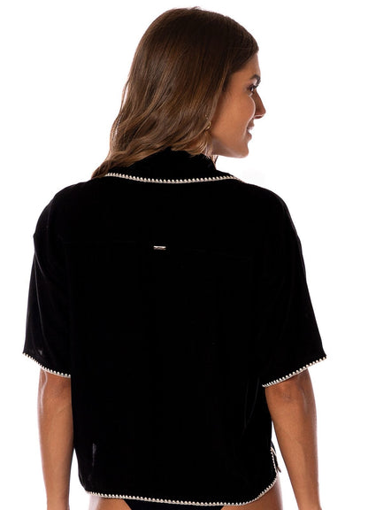 SET SHORT NEGRO CON DETALLE EN BOLSA