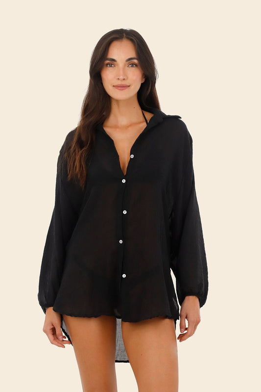 CAMISA AKUMAL NEGRA