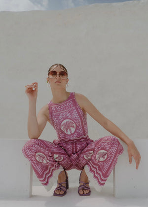 PANTALÓN ROSA FUERTE
