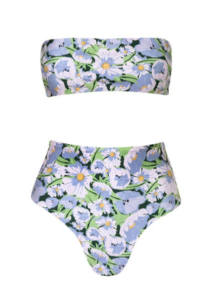 BIKINI FLORES MORADO