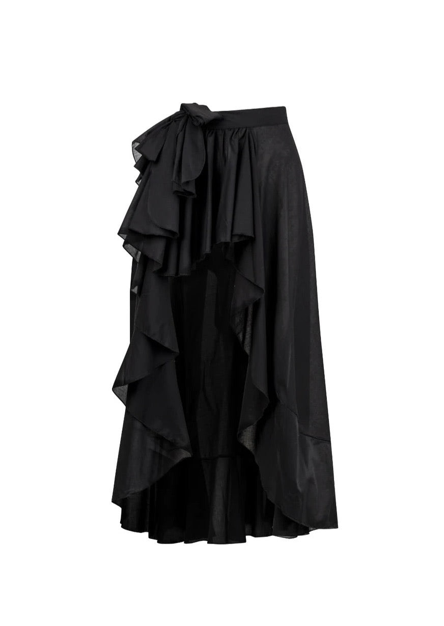 FALDA FLAMENCA NEGRA