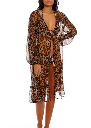 KIMONO ANIMAL PRINT