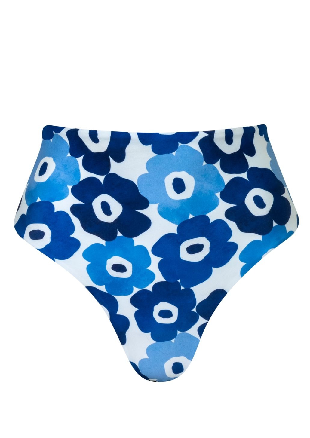 BIKINI FLORES AZULES