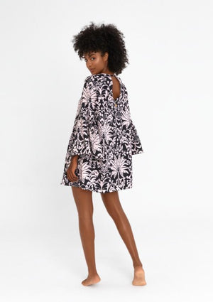 VESTIDO BLANCO Y NEGRO
