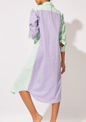 CAMISA LARGA RAYADA